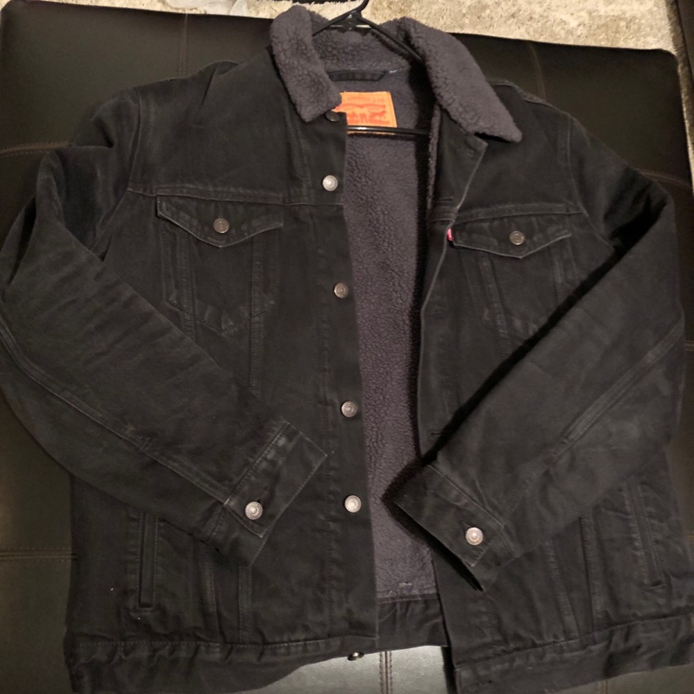 LEVI BLACK DEMIN SHERPA XL